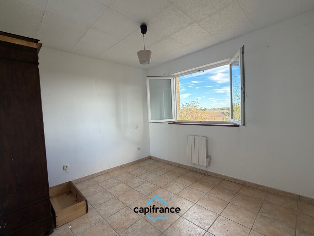 Vente Maison Toulouse 30 min, Bessières 5 min, Maison T3 de 58 m², garage de 21 m², terrain 2000 m² env Bessieres