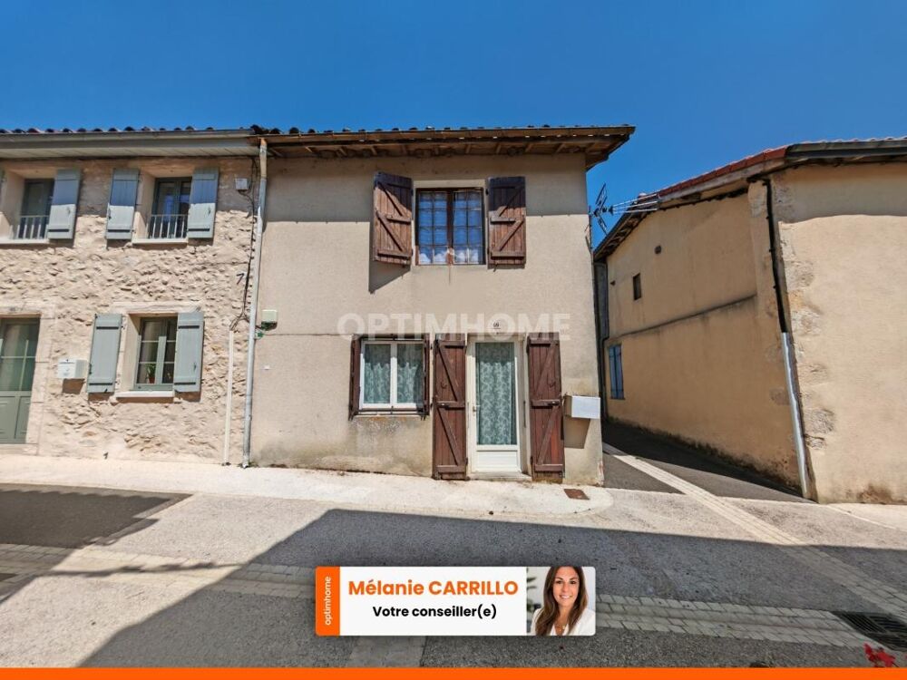 Maison de village avec beau potentiel - 66m² - 54 000€