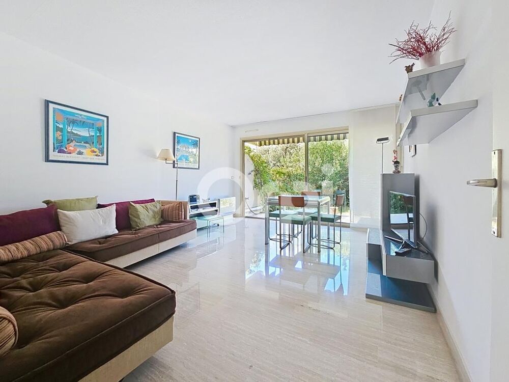 Vente Appartement Début du Cap d'Antibes – Plage à pied – 2 jardins & terrasse Juan les pins
