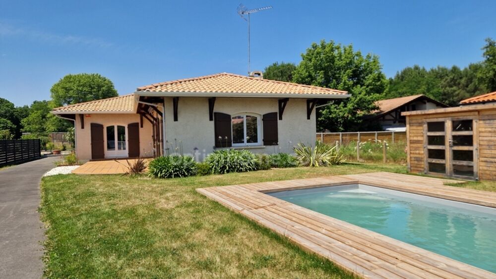Maison rénovée -3 chambres- Piscine au sel et jardin plein sud