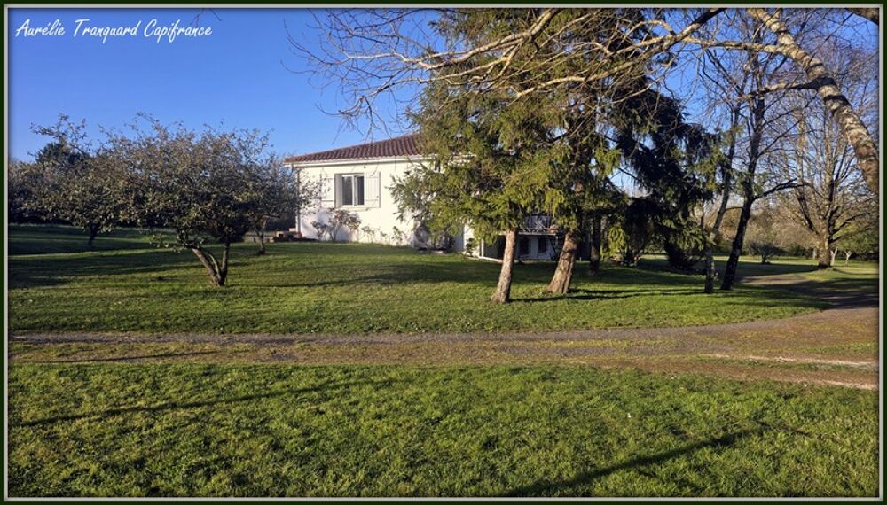 Maison familiale à vendre 4 pièces TERNANT (17) VIE PLAIN-PED + dépendances - environ 5000m² terrain