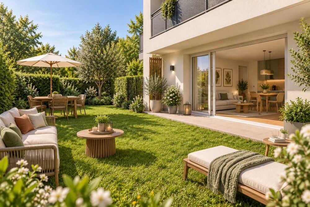 Vente Appartement T2 AVEC JARDIN ET TERRASSE Noisy le grand