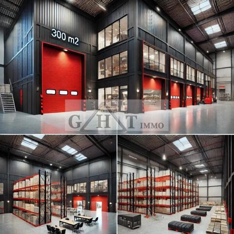 A LOUER 350M² ENTREPOT ET BUREAUX A BOBIGNY 5500 93000 Bobigny