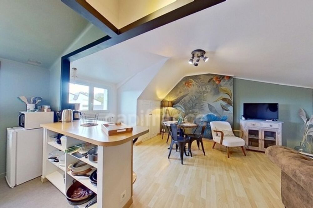 Vente Appartement A VENDRE -Exclusivité - Saint-Quay-Portrieux (22) - centre -T2 bis, espace nuit cabine, cave 10 m², vue mer - 32,41 m² Carrez - Saint quay portrieux