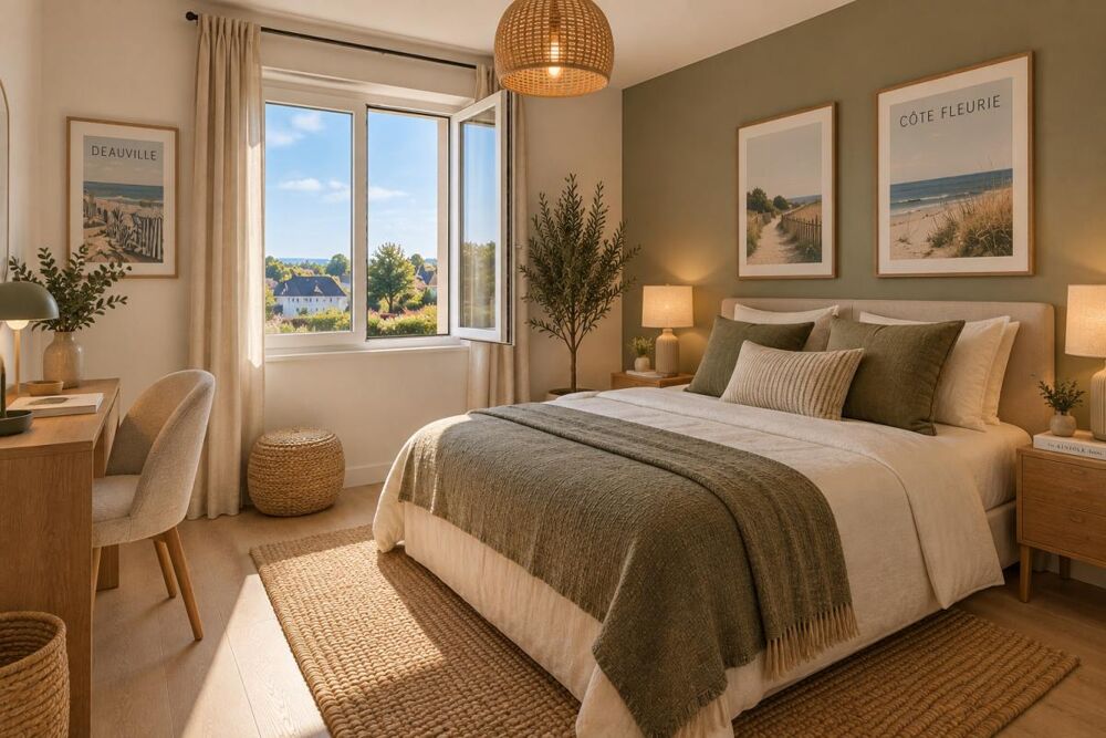 Vente Appartement Beau T4 avec balcons à proximité de la plage des Amonites Benerville sur mer