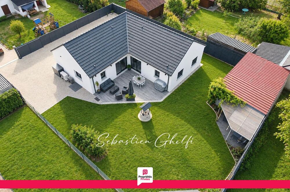 Romorantin belle maison de plain-pied-4 chambres -cellier-garage