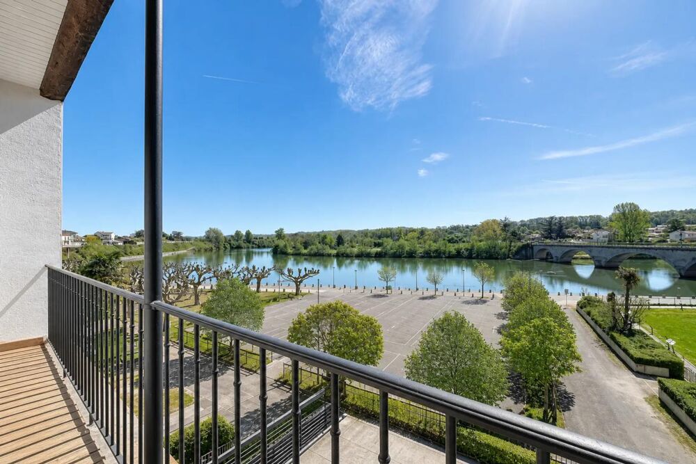 Vue Garonne : maison + appart. indép. + garage