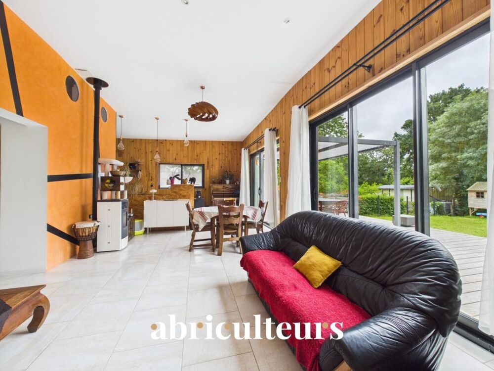 Maison moderne dans un environnement verdoyant - 120m² en vente à Les Touches (44390)