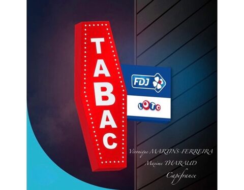 Fonds de Commerce Bar-Tabac FDJ / Emplacement Premium � ISSOUDUN (36) 348800 36100 Issoudun