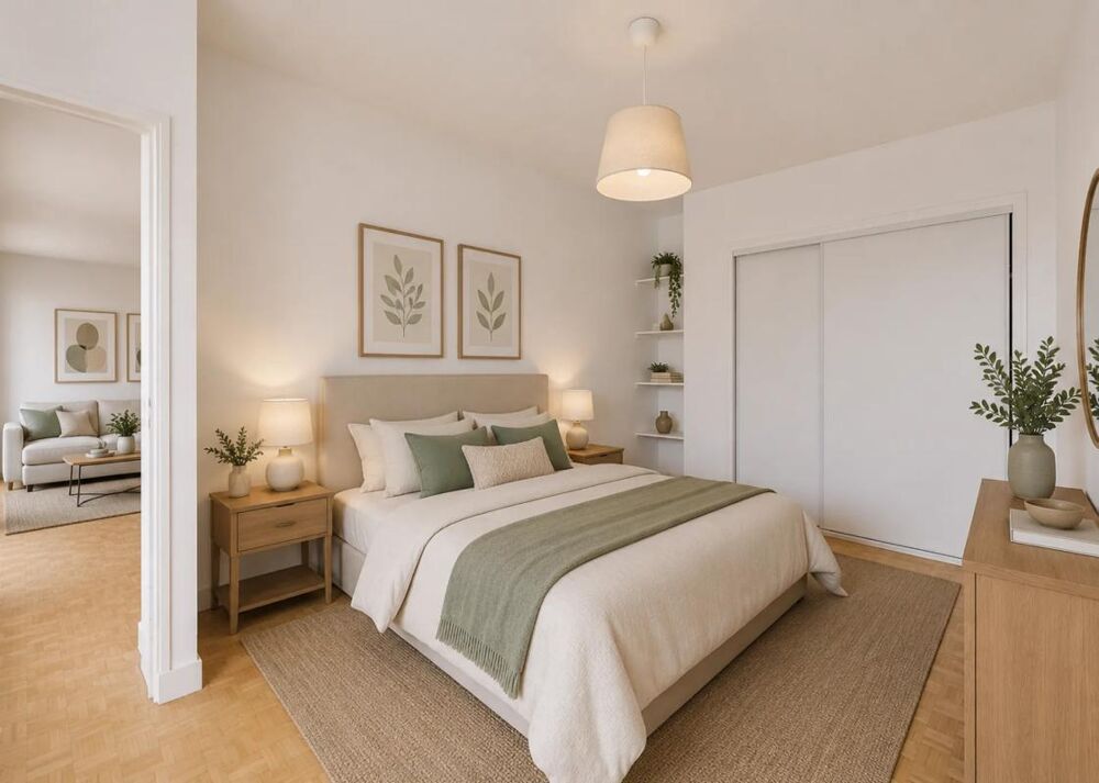 Appartement lumineux 3 pièces avec balcon à Boulogne