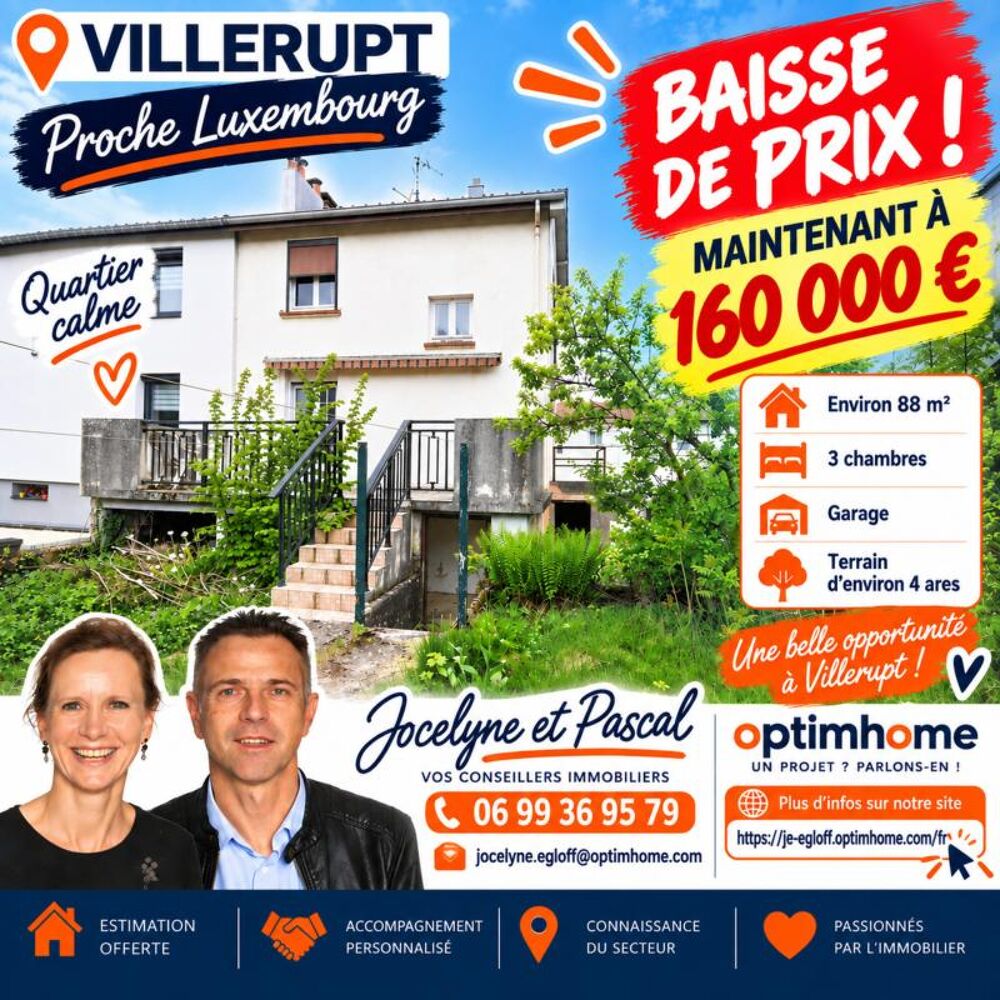 MAISON MITOYENNE DE 88M2 ENVIRON - 3 CHAMBRES - TERRAIN 4 ARES - GARAGE