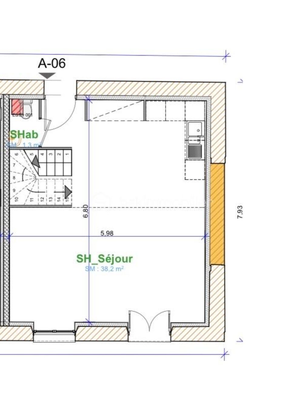 Vente Duplex/Triplex Aussonne, Duplex T4 mitoyen d'un côté avec jardinet dans bâtisse de caractère Aussonne