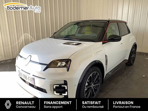 Renault R5 E-Tech Electrique 150 ch autonomie confort Iconic cinq 2025 occasion Concarneau 29900