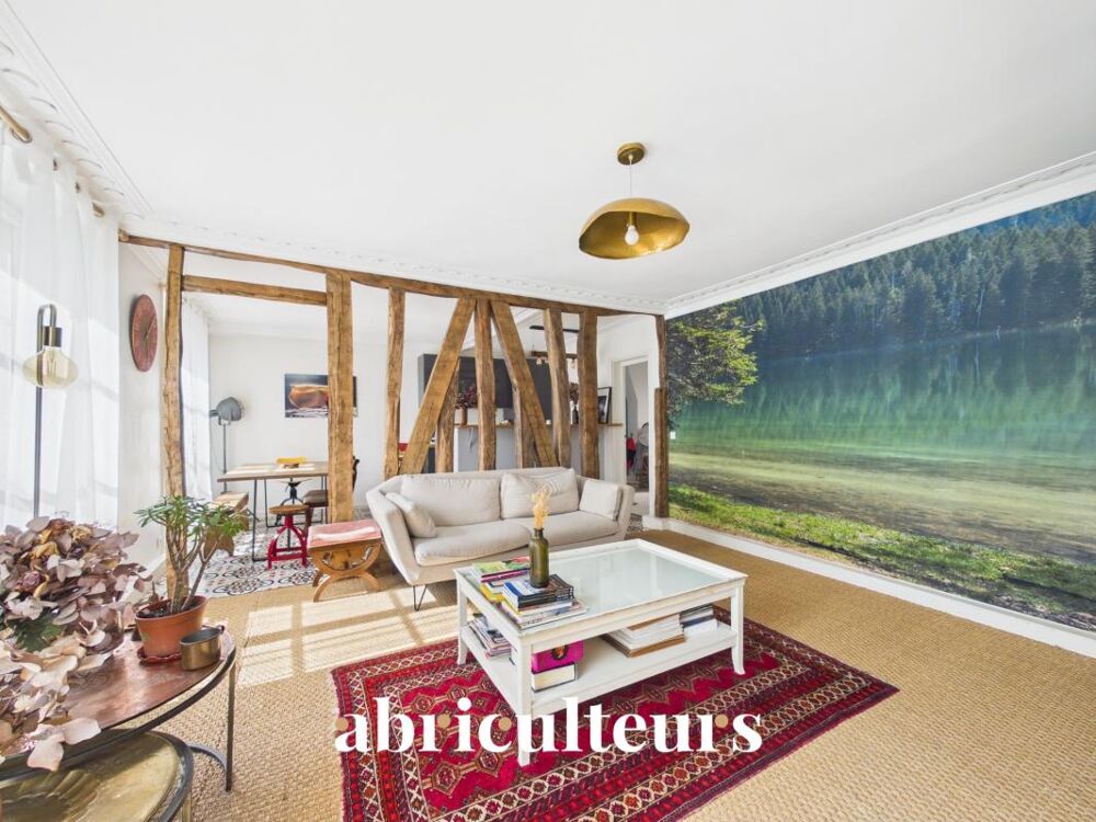 Vente Appartement Appartement traversant en vente à Paris 18ème, limite Batignolles (75018) Paris 18