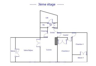  Appartement à vendre 4 pièces 87 m²
