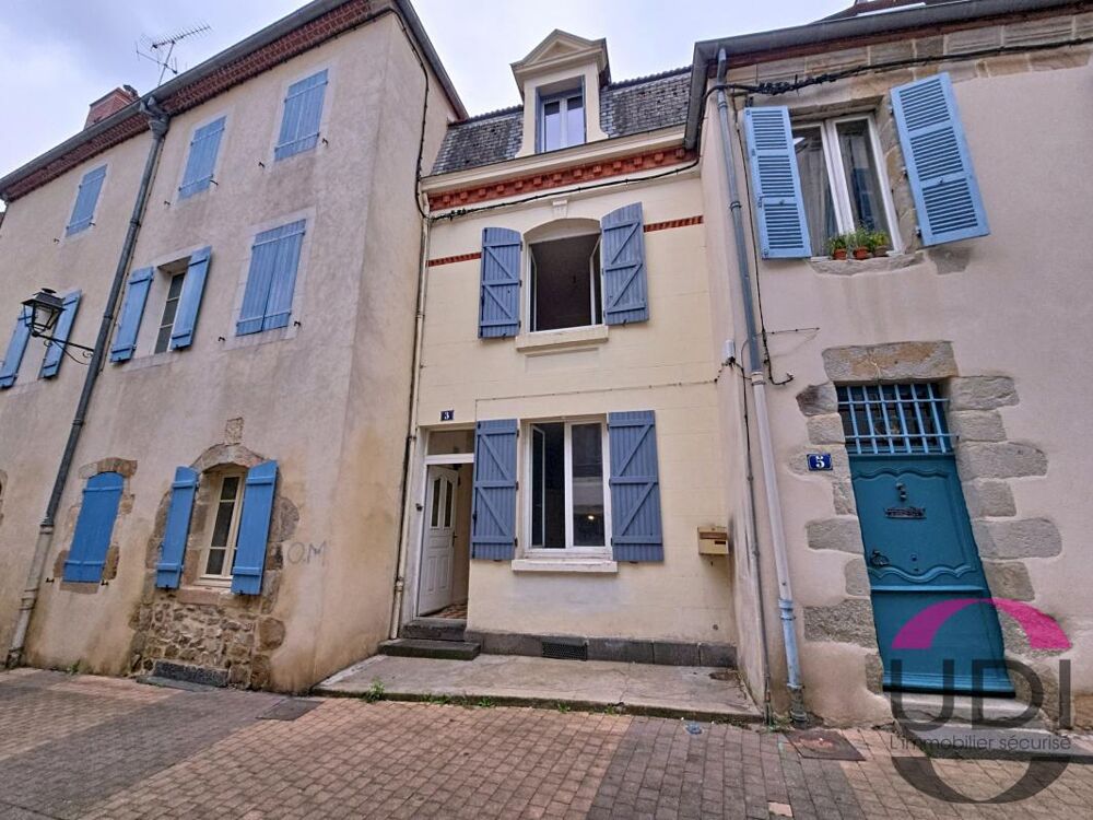 Vente Maison Charmante maison au cœur du quartier médiéval de Montluçon – 4 chambres + cave Montlucon