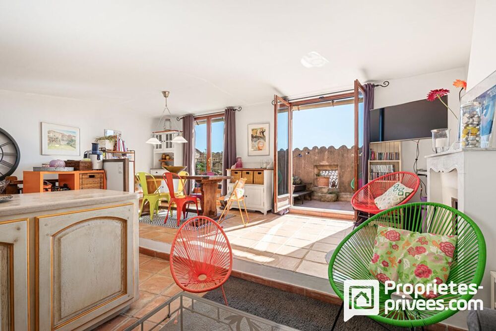 Maison de village avec terrasse et magnifique vue dégagée