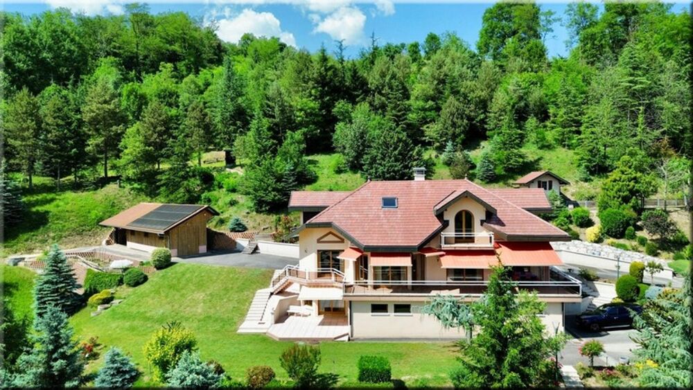 Propriete à vendre 7 pièces FRANGY (74) PROPRIÉTÉ CONTEMPORAINE EN PLEINE NATURE