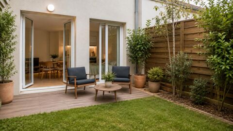   CHARMANT T2 AVEC TERRASSE + JARDIN + PARKING Appartement - 2 pièce(s) - 46 m²