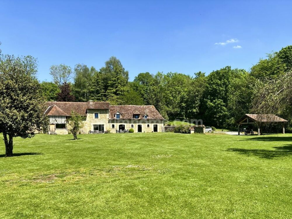 Vente Maison Propriété de caractère avec 2,5 hectares de parc, forêt et prairie – La Houblonnière – À 10 minutes de Lisieux Lisieux