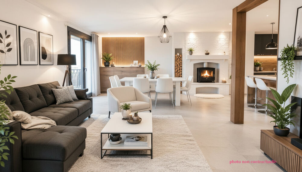 Vend cette maison familiale 4 chambres 88 m² et un jardin de 792 m² Quartier recherché de Saint-Pathus