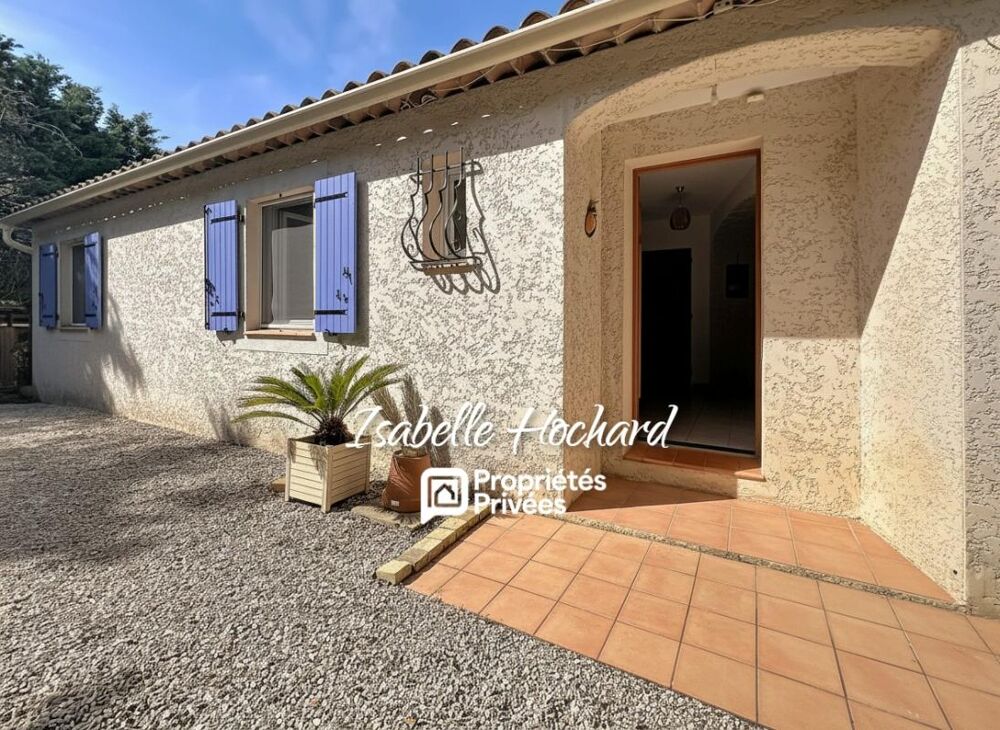 Villa familiale de plain-pied avec piscine et prestations de qualité ? Sainte-Anastasie-sur-Issole