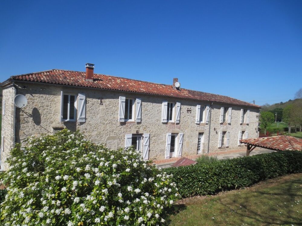 Ensemble de 3 Maisons en pierre à 20mn d'Agen, 1h15 de Bordeaux