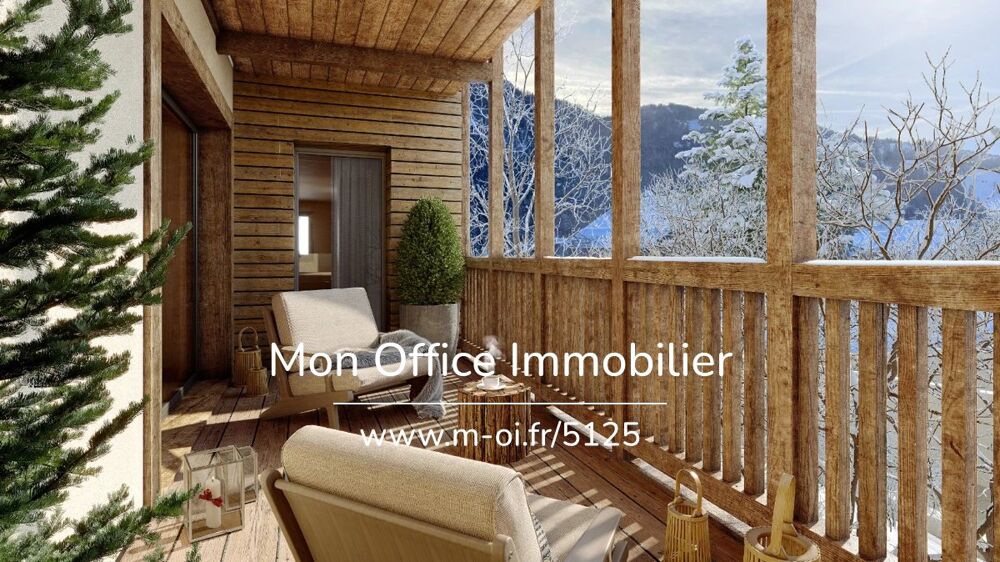 Référence : 6437-MBE - DUPLEX T3/4 SUD + garage cave et casier à ski