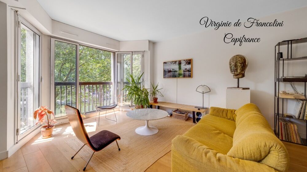 Vente Appartement 75010-A vendre appartement 4p-89m2-Traversant-Vue Panoramique sur le canal Saint-Martin-Ascenseur-Cave-Parking Paris 10