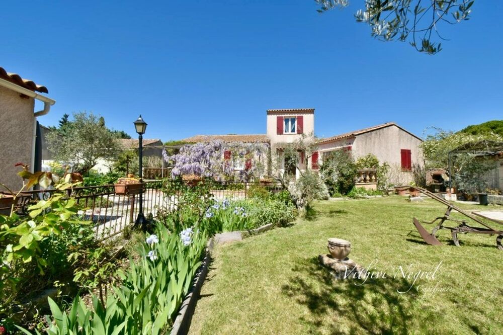 Maison à vendre semi plain-pied et annexe habitable 3 pièces MOURIES (13)