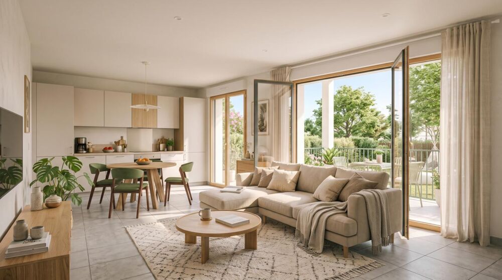 Vente Appartement ***Charmant T4 avec balcon, proche de toutes les commodités*** Lyon 8
