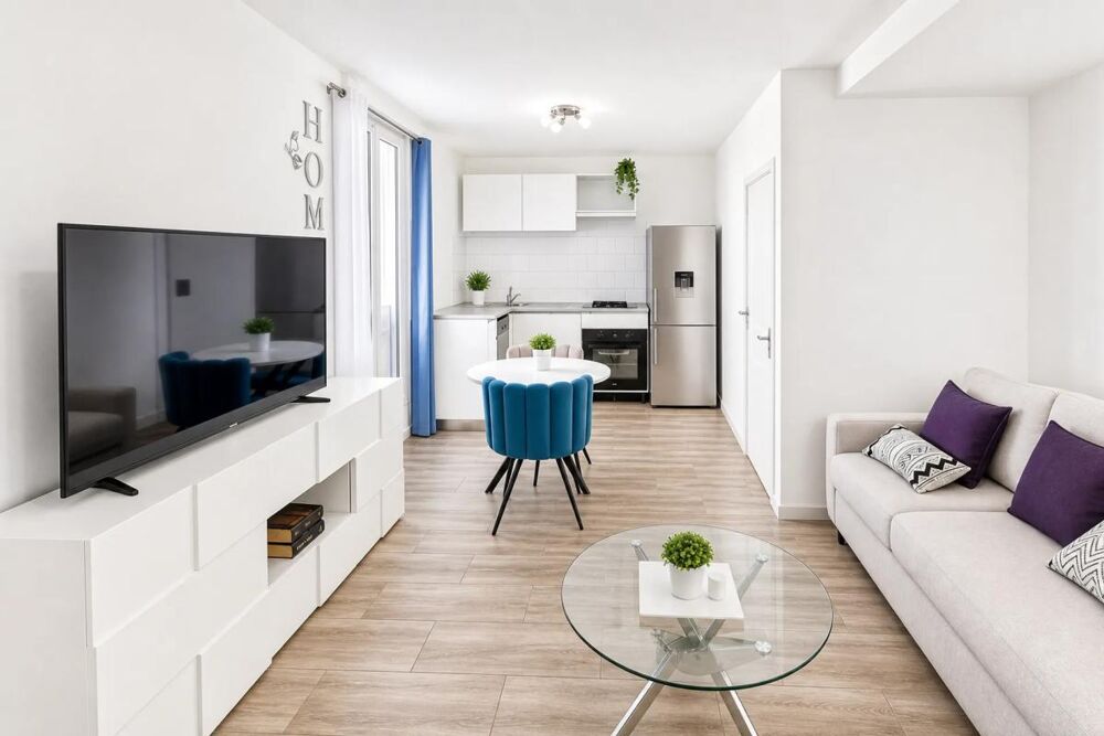 T4 loué en dernier étage à Marseille - Rendement 8,2%