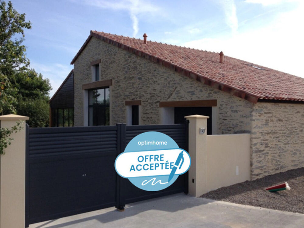 Vente Remise/Grange SAINT MICHEL EN L'HERM 85580 RARISSIME PROCHE PLAGES GRANGE RENOVEE GRAND CONFORT SUR 1500M² CLOS Saint michel en l herm