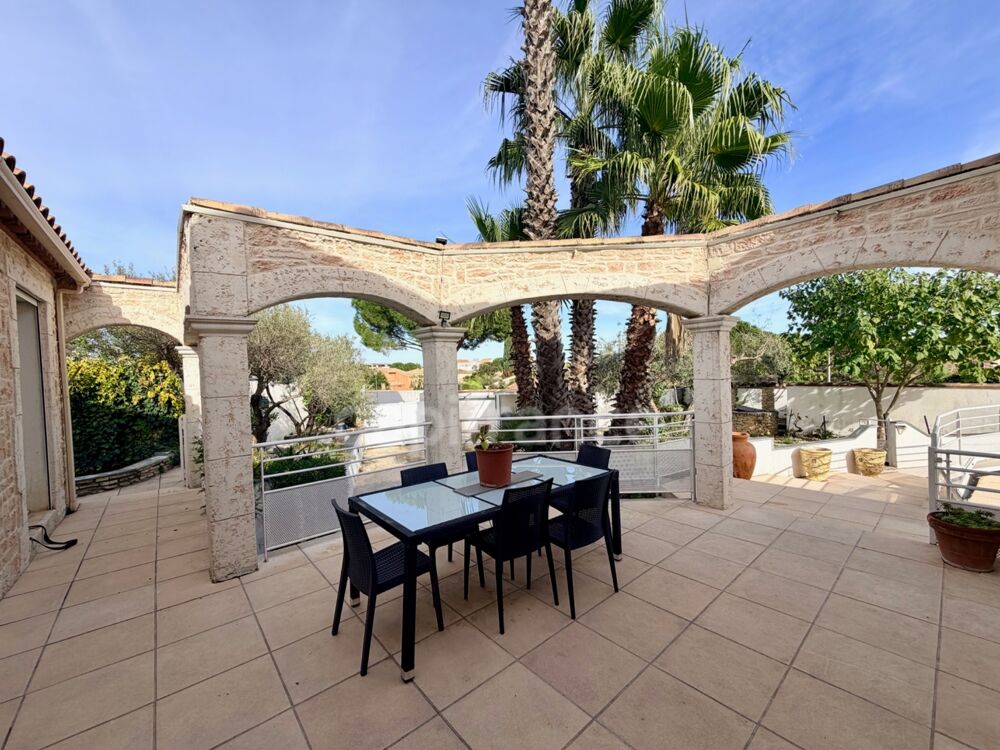 Vente Maison SAINT-BRÈS(34), À VENDRE MAISON PLAIN-PIED P5, SURFACE TOTALE 152 m2, 4 FACES, TERRAIN 931 m2, GARAGE 60 m2, PISCINE Saint bres