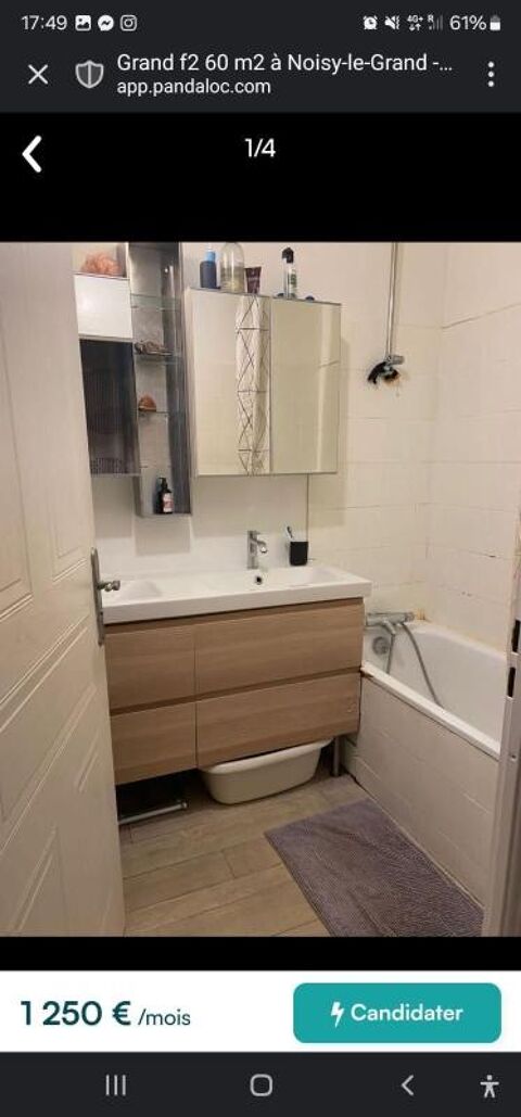  Appartement � louer 2 pi�ces 60 m�