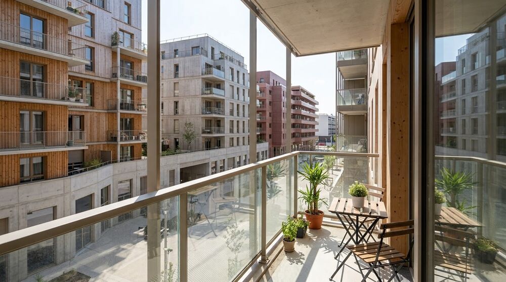 Vente Appartement - T4 avec BALCON et PARKING proche QUAIS DE SEINE - Saint ouen sur seine
