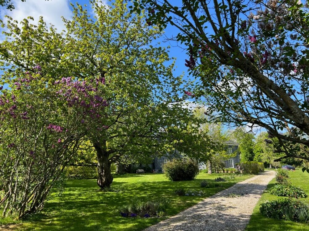 PIEURE du XVIIIème siècle, SON PRESSOIR AMÉNAGÉ ET SES DÉPENDANCES SUR 2 HECTARES DE JARDIN À LANGLAISE