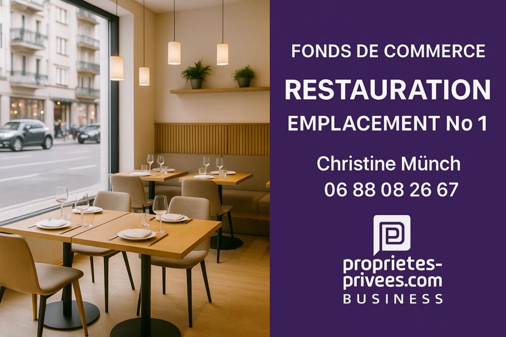   BEZONS - RESTAURANT 40 COUVERTS, EMPLACEMENT N1 