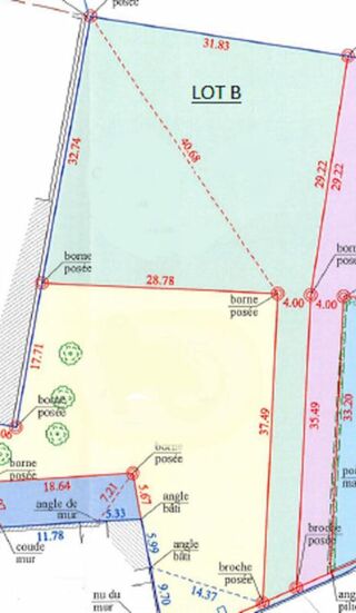  Terrain � vendre 1143 m�