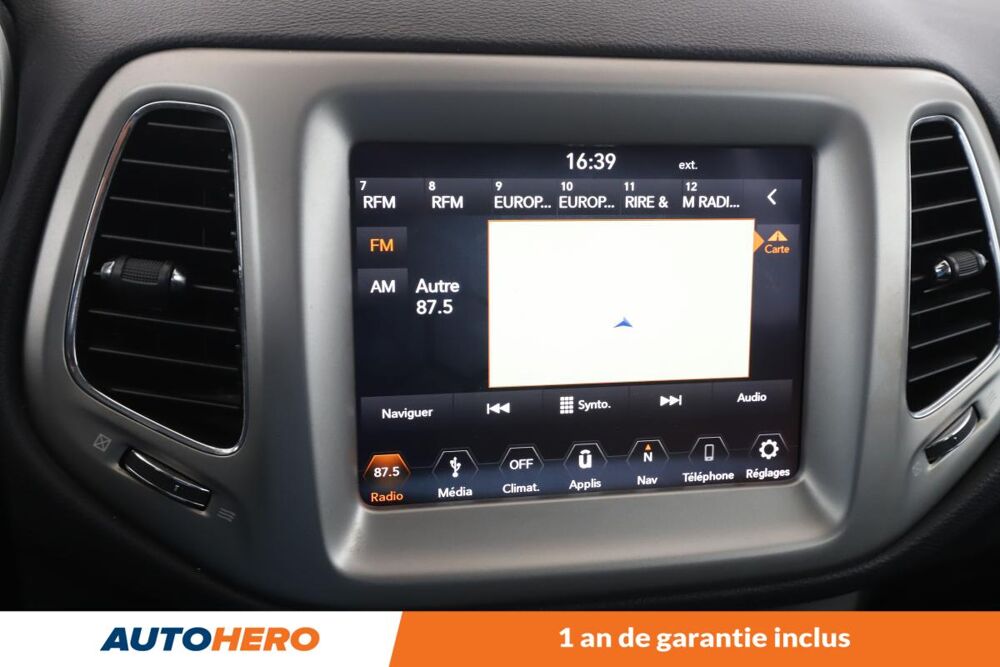 Compass 1.4 MultiAir Longitude 140 ch 2020 occasion 92130 Issy-les-Moulineaux