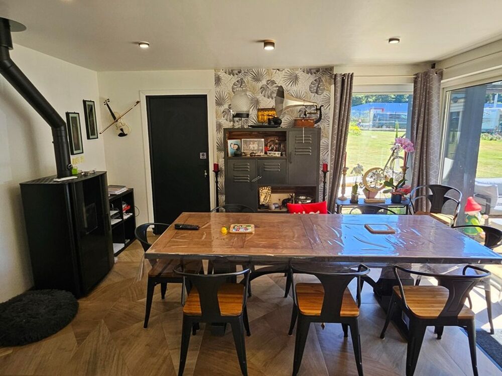 Vente Maison MAISON FAMILIALE CONTEMPORAINE 6 CHAMBRES- VIE DE PLAIN PIED-LOCMINE Locmine