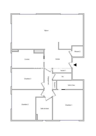  Appartement  vendre 4 pices 100 m