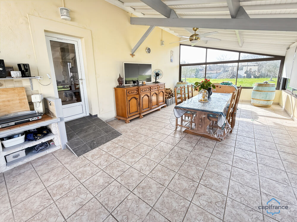 Vente Maison Dpt Gers (32), à vendre BARCELONNE DU GERS Maison T5 de 155 m² habitables + grands garages, dépendances et piscine sur 8678 m² d Barcelonne du gers