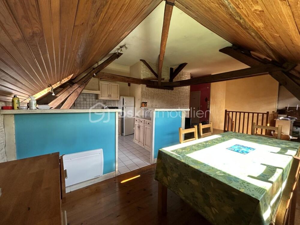 Vente Duplex/Triplex Appartement duplex en plein centre ville, 4 pièces, 2 chambres, terrasse, grenier, cave et place de parking privative! Nogent sur seine