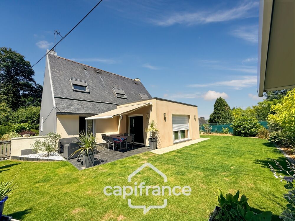 Maison à vendre 6 pièces PONTIVY  PROXIMITÉ DU QUARTIER DE TRELEAU  MAISON FAMILIALE AVEC EXTENSION ET SOUS-SOL COMPLET