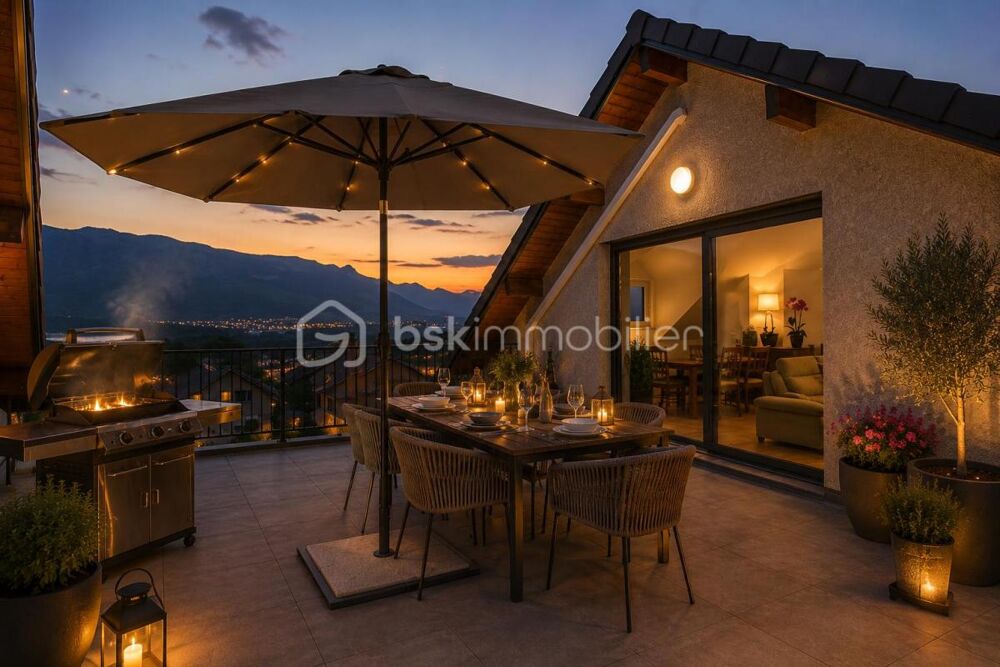 Vente Appartement Magnifique T4 avec terrasses panoramiques – Viviers-du-Lac ? Viviers du lac