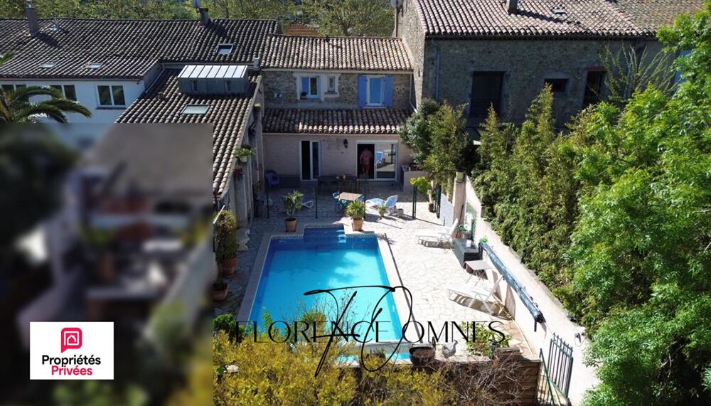 Vente Maison Maison de village traversante avec jardin, piscine et garage - 3 chambres -117 m2  Barbaira Barbaira