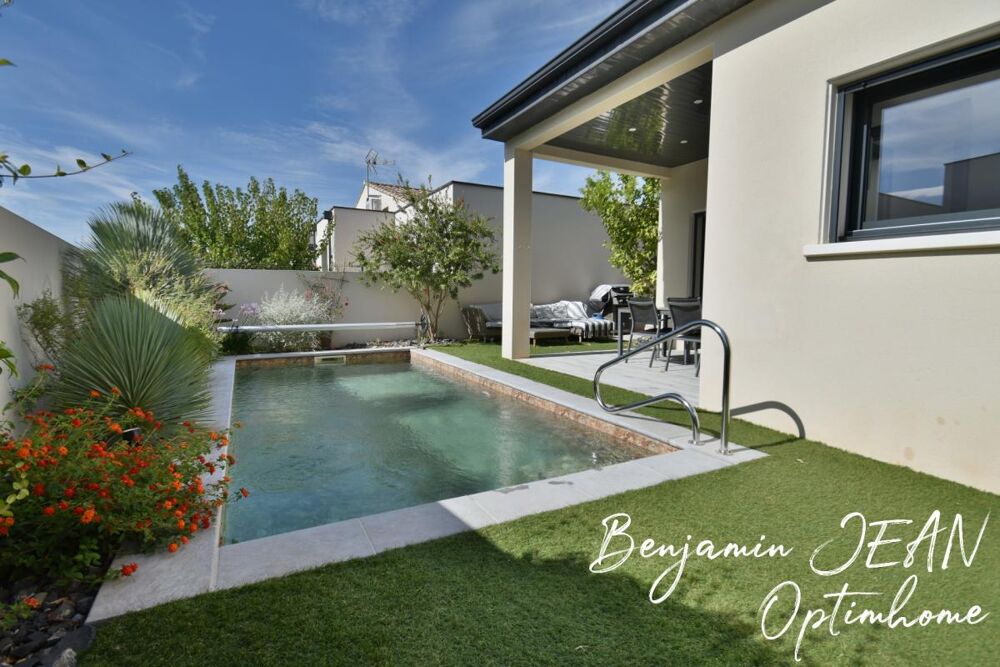 Vente Maison SÉRIGNAN – MAISON RÉCENTE DE PLAIN-PIED AVEC PISCINE Serignan