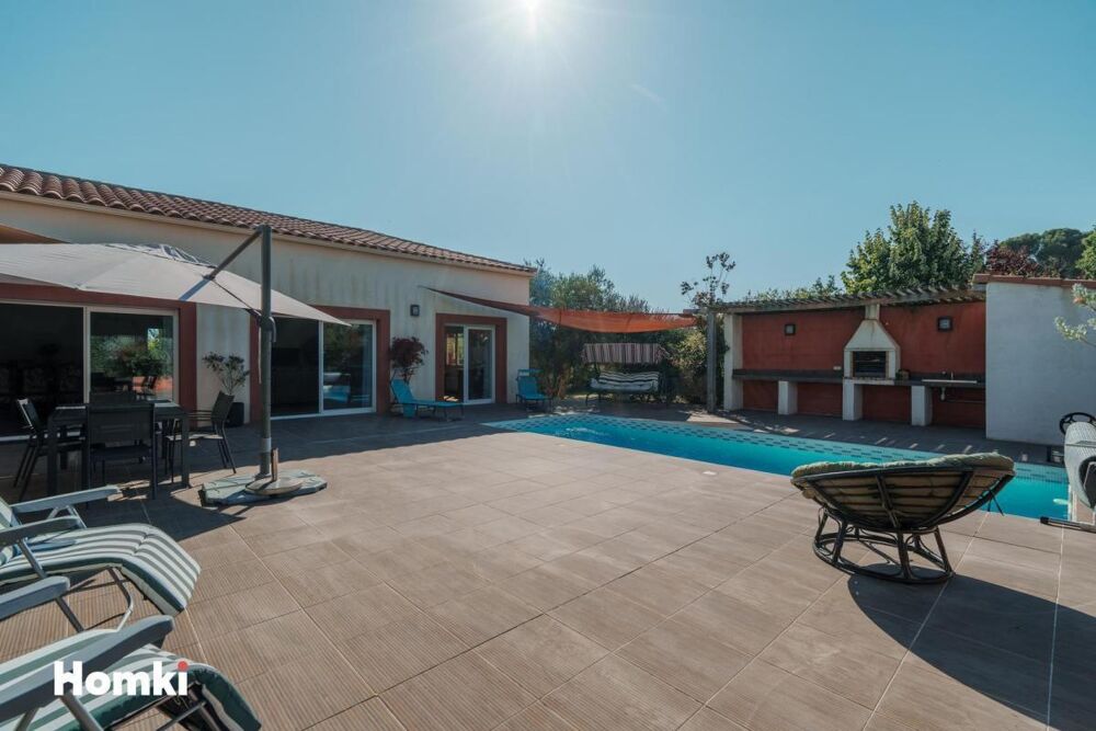 Vente Propriété/Château Propriété Contemporaine d'Exception – 227 m² de Plain-Pied au Cœur d'un Écrin de Verdure de 1 500 m² Gigean
