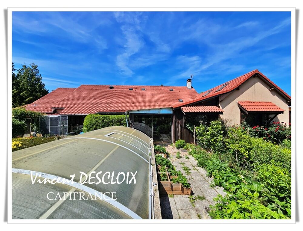 Maison de plain pied à vendre 7 pièces SAULIEU (21210) 2152m² de terrain clos